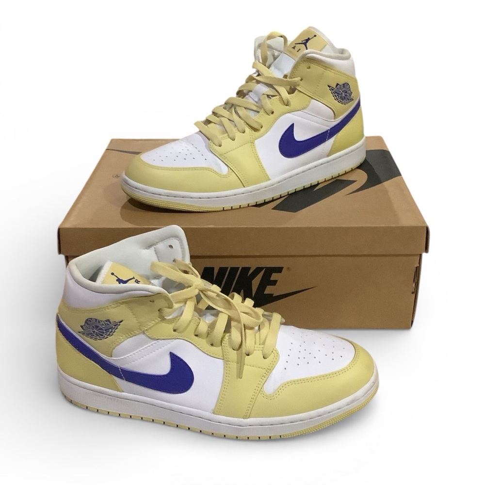 Nike Air Jordan Mod 1 Men’s lemon wash sneakers Sz: 12 - Picture 1 of 7